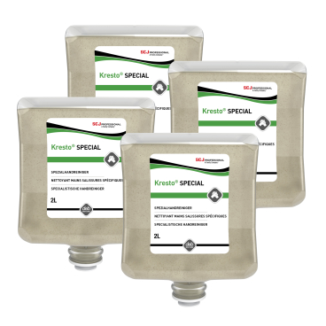 Kresto® SPECIAL Spezialhandreiniger Handwaschpaste ohne Silikon 2 l - (1 Karton = 4 Kartuschen) - Bild-Darstellung des Produktes 1