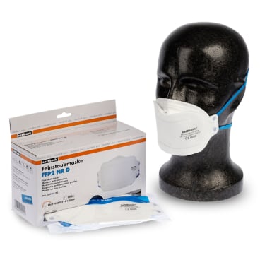 zetMask® FFP2 NR D Feinstaubfiltermasken, ohne Ausatemventil 1 Karton ...