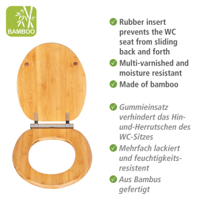 WENKO WC Sitz Bambus 1 Stck kaufen
