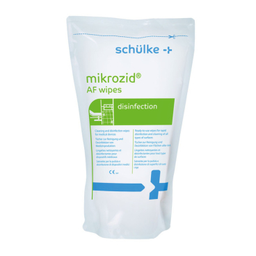 Schülke mikrozid® AF wipes Desinfektionstücher 1 Nachfüllbeutel = 150 Tücher - Bild-Darstellung des Produktes 1