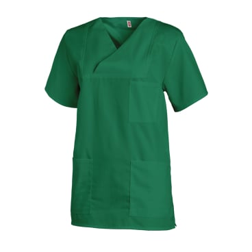Leiber Schlupfkasack, kurzarm, unisex, grün Größe: 00 (Damen 30/32 = XS, Herren 36/38) - Bild-Darstellung des Produktes 1