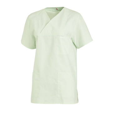 Leiber Schlupfkasack, kurzarm, unisex, mint Größe: 00 (Damen 30/32 = XS, Herren 36/38) - Bild-Darstellung des Produktes 1