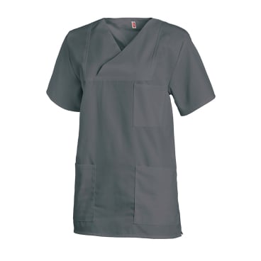 Leiber Schlupfkasack, kurzarm, unisex, anthrazit Größe: 00 (Damen 30/32 = XS, Herren 36/38) - Bild-Darstellung des Produktes 1