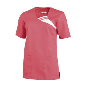 Leiber Schlupfkasack, kurzarm, Damen, dunkelrosa Größe: L - Bild-Darstellung des Produktes 1