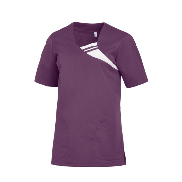 Leiber Schlupfkasack, kurzarm, Damen, pflaume Größe: XXL - Bild-Darstellung des Produktes 1