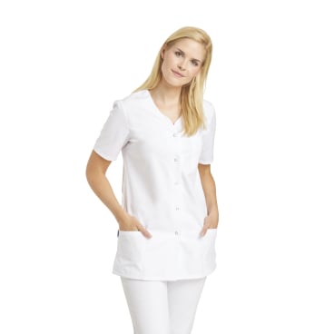 Leiber Kasack, kurzarm, Damen, weiß Größe: 40 - Bild-Darstellung des Produktes 1