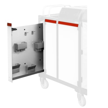 VERMOP Scandic X Toolbox Platinum White Farbe: rot - Bild-Darstellung des Produktes 1