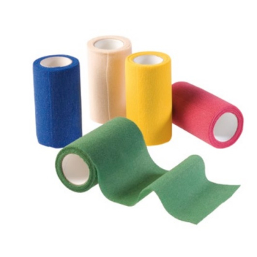 B.Braun Askina® Haft Color Fixierbinde, verschiedene Größen 1 Packung = 1 Stück, 4 m x 8 cm, blau - Bild-Darstellung des Produktes 1