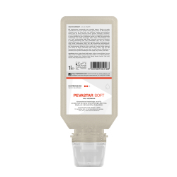 Paul Voormann GmbH PEVASTAR SOFT Handreiniger, Konzentrierter Hautreiniger mit hoher Hautverträglichkeit, 1 Liter - Softflasche 052070