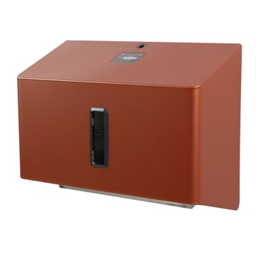 SanTRAL® Plus PTU 15 Papierhandtuchspender, 250-300 Blatt Farbe: kupfer metallic, P CR - Bild-Darstellung des Produktes 1