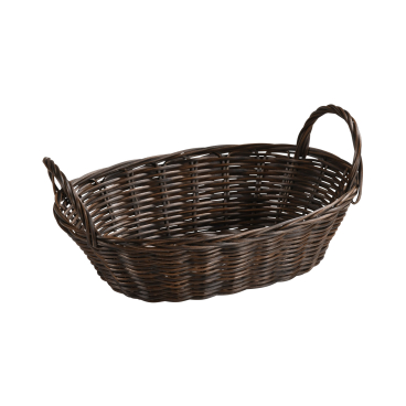 Kesper Brot- und Obstkorb mit Griff, 28 x 21 x 13 cm Farbe: braun - Bild-Darstellung des Produktes 1