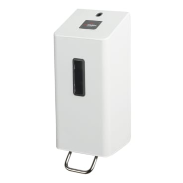 SanTRAL® Plus UDU 5 M Desinfektionsspender, 600 ml Farbe: verkehrsweiß, P/D AW - Bild-Darstellung des Produktes 1
