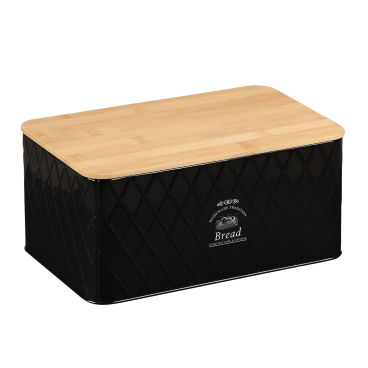 Kesper Brotbox, 28 x 18 x 13 cm Farbe: schwarz - Bild-Darstellung des Produktes 1
