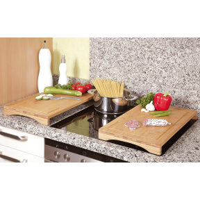 Kesper Schneideplatte und Herdabdeckplatte, Bambus Mae (B x L x H): 54 x  28 x 4,3 cm, Holzstrke: 1,6 cm kaufen