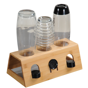 Kesper Flaschen Abtropfhalter, Bambus  Mae (B x L x H): 32 x 17,5 x 12 cm