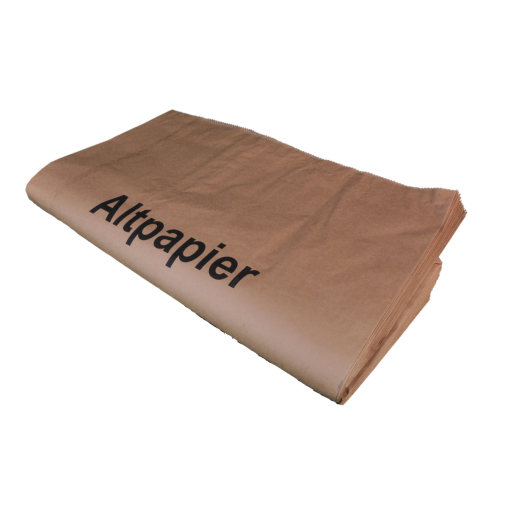 Papier-Müllsäcke braun 2-lagig, Druck "Altpapier"