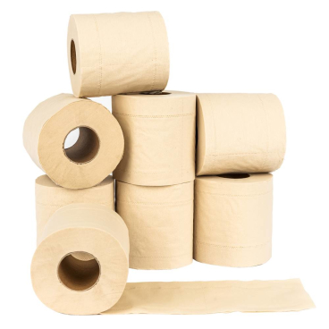 biomondi Bambus Toilettenpapier, 3-lagig 1 Karton = 8 Rollen à 200 Blatt - Bild-Darstellung des Produktes 1
