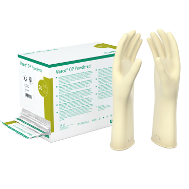 B. Braun Vasco® OP Powdered- OP-Handschuhe 1 Packung = 50 Paar, Größe 8 - Bild-Darstellung des Produktes 1
