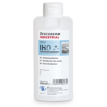 Dr. Schumacher Descoderm Industrial Händedesinfektion 500 ml - Spenderflasche - Bild-Darstellung des Produktes 1