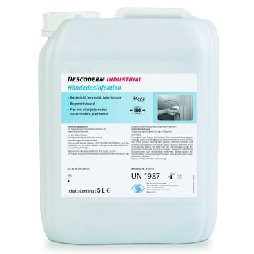 Dr. Schumacher Descoderm Industrial Händedesinfektion 5 Liter - Kanister - Bild-Darstellung des Produktes 1