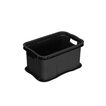 Rotho AGILO Systembox, A5, 6 Liter Farbe: schwarz - Bild-Darstellung des Produktes 1