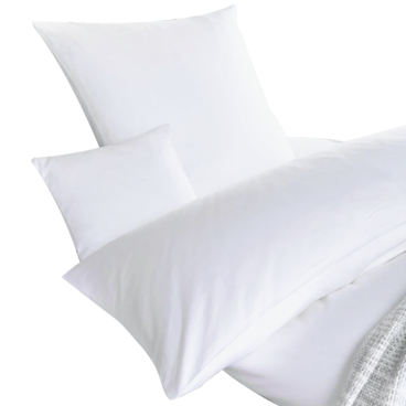 Linco UNI weiße Bettwäsche TB26 / G11, mit Hotelverschluss 1 Karton = 80 Stück, 80 x 80 cm + 20 cm HV - Bild-Darstellung des Produktes 1