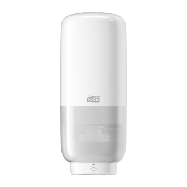 Tork Seifenspender Sensor Schaum Elevation, S4 kompatibel Kunststoff, weiß, Maße (B x H x T): 11,2 x 27,8 x 12,8 cm - Bild-Darstellung des Produktes 1