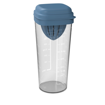 Rotho LOFT Shaker 5-in-1, 1 Liter Farbe: horizon blue - Bild-Darstellung des Produktes 1