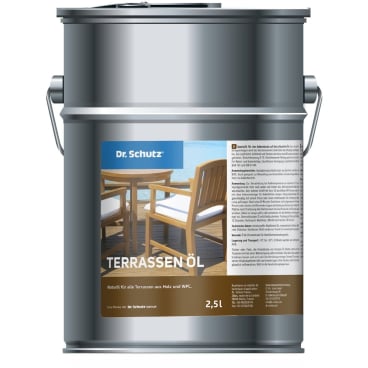 Dr. Schutz® Terrassenöl natur 2,5 l - Dose - Bild-Darstellung des Produktes 1