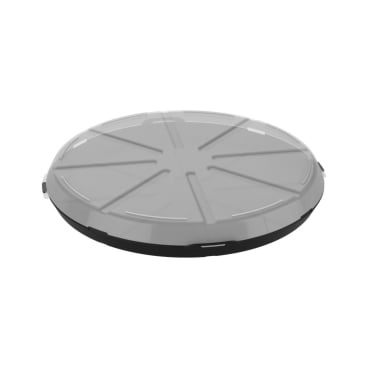 Pizzabox To Go, 100% recycelbar 1 Stück, Farbe: schwarz/transparent - Bild-Darstellung des Produktes 1