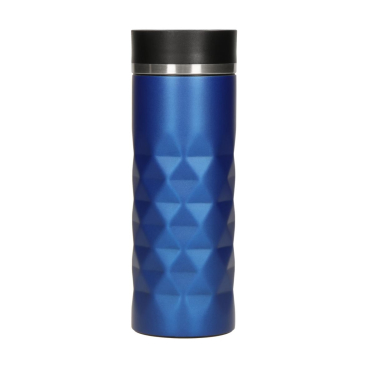 Thermobecher Diamond, 450 ml Farbe: blau - Bild-Darstellung des Produktes 1