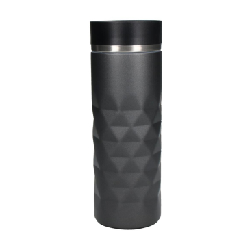 Thermobecher Diamond, 450 ml Farbe: grau/silber - Bild-Darstellung des Produktes 1