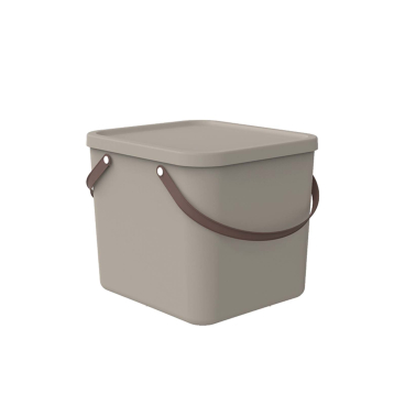 Rotho ALBULA Aufbewahrungsbox, 40 Liter Farbe: cappuccino - Bild-Darstellung des Produktes 1