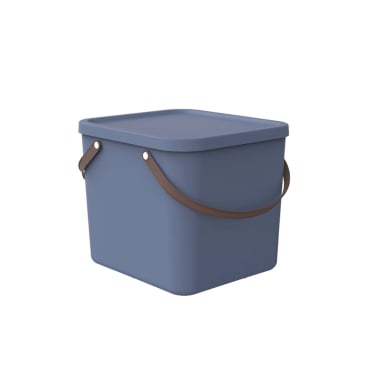 Rotho ALBULA Aufbewahrungsbox, 40 Liter Farbe: horizon blue - Bild-Darstellung des Produktes 1