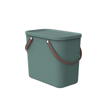 Rotho ALBULA Aufbewahrungsbox, 25 Liter Farbe: mistletoe green - Bild-Darstellung des Produktes 1