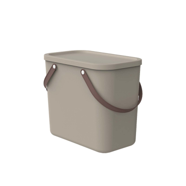 Rotho ALBULA Aufbewahrungsbox, 25 Liter Farbe: cappuccino - Bild-Darstellung des Produktes 1