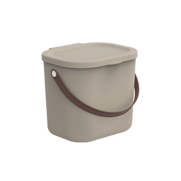 Rotho ALBULA Aufbewahrungsbox, 6 Liter Farbe: cappuccino - Bild-Darstellung des Produktes 1