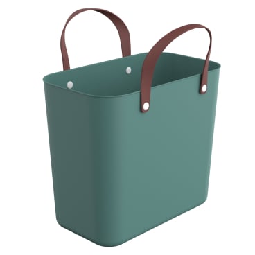 Rotho ALBULA "Style" Einkaufskorb, 25 Liter Farbe: mistletoe green - Bild-Darstellung des Produktes 1