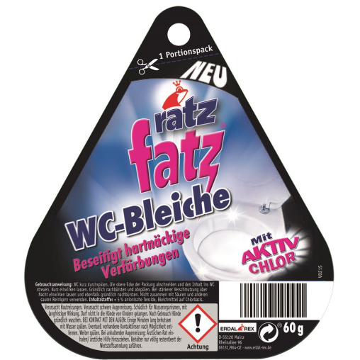 ratz fatz WC-Bleiche, mit Aktiv Chlor