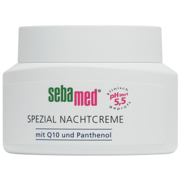 sebamed® Spezial Nachtcreme mit Q10 und Panthenol 75 ml - Dose - Bild-Darstellung des Produktes 1