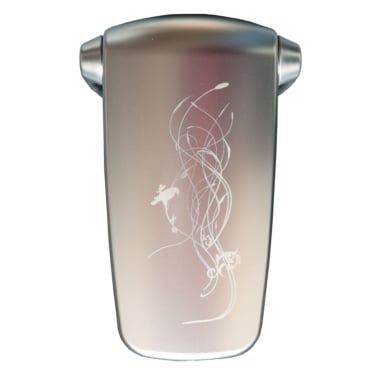 Soft Care Sensations Standardcover Farbe: chrom, mit hellgrauem Design - Bild-Darstellung des Produktes 1