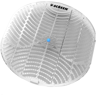 V-SCREEN Urinalsieb 1 Packung = 4 Stück, Cool Mint, Farbe: blau - Bild-Darstellung des Produktes 1