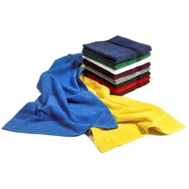 MEGA Clean Professional Baumwoll-Waschhandschuh, 15 x 21 cm 1 Packung = 6 Stück, Farbe: weiß - Bild-Darstellung des Produktes 1