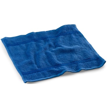 MEGA Clean Professional Baumwoll-Seiflappen, 30 x 30 cm 1 Packung = 12 Stück, Farbe: kobalt - Bild-Darstellung des Produktes 1