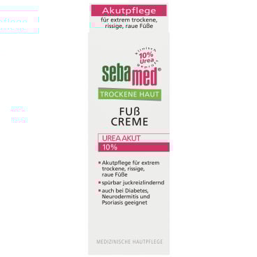 sebamed® Trockene Haut Fuß-Creme Urea Akut 10% 100 ml - Tube - Bild-Darstellung des Produktes 1