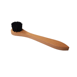 Waldkraft GmbH Waldkraft Pilzbürste aus Buchenholz, geölt, 17,5 cm, Leichte Reinigung der Pilze auch ohne Wassser mithilfe von Naturborsten, Holzbürste mit dunklen Naturborsten 10007 01 22 600