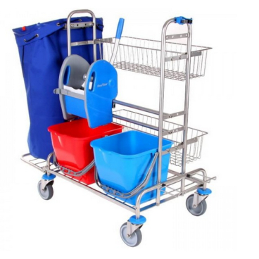 Reinigungswagen RW2 Edelstahl RW2 - Bild-Darstellung des Produktes 1