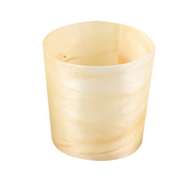 NATURESTAR Holzschale, rund 1 Packung = 50 = Stück, Ø 4,5 cm - Bild-Darstellung des Produktes 1