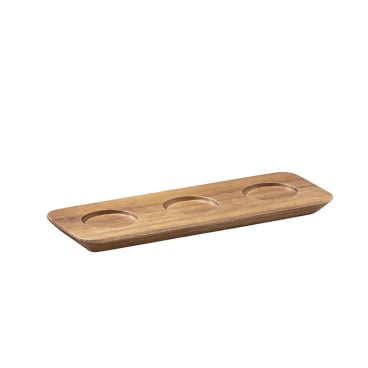 APS NARROW Servierbrett Holz Rustikal Maße ca. (B x L x H): 22 x 8 x 1,5 cm - Bild-Darstellung des Produktes 1