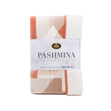 Gözze Wendewohndecke PASHMINA JAMORA, 150 x 200 cm Farbe: zimt - Bild-Darstellung des Produktes 1